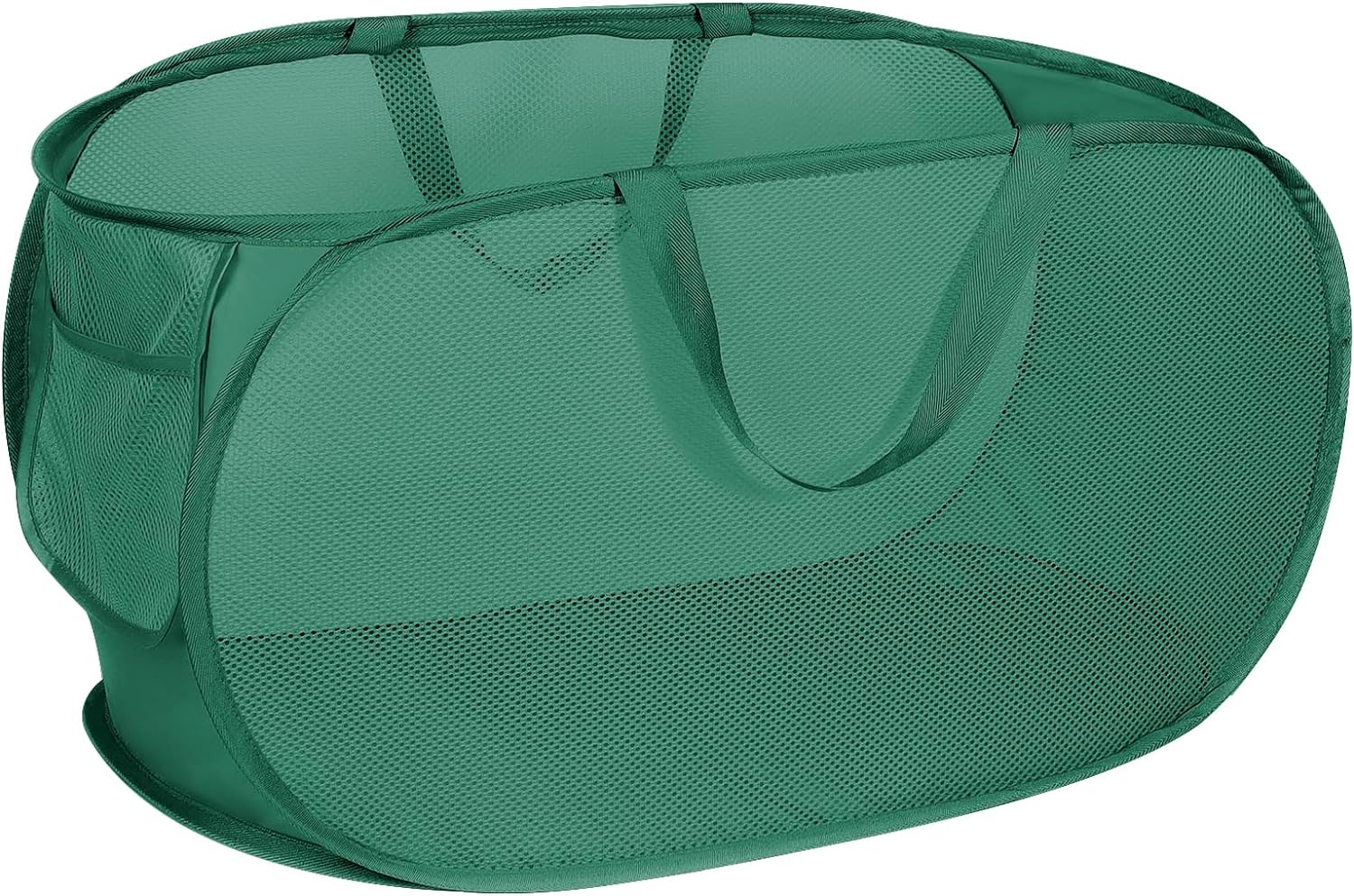 FlexFold Home™ Mesh Laundry Basket: Large Capacity & Foldable-