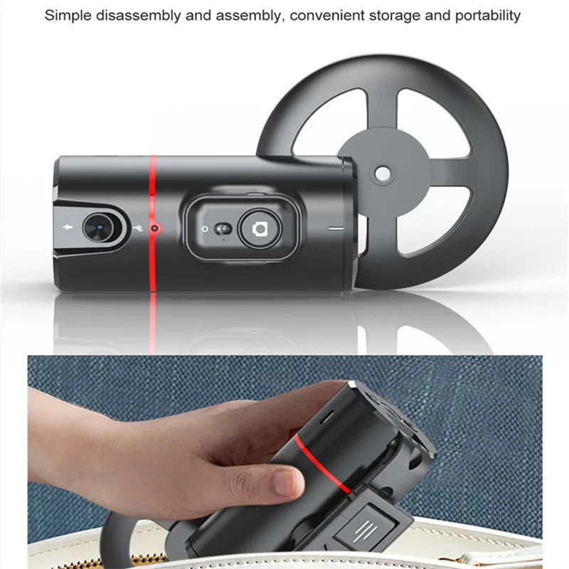 Snap360™  SnapMotion360: 2023 New 360 Rotation Gimbal Stabilizer Selfie Stick