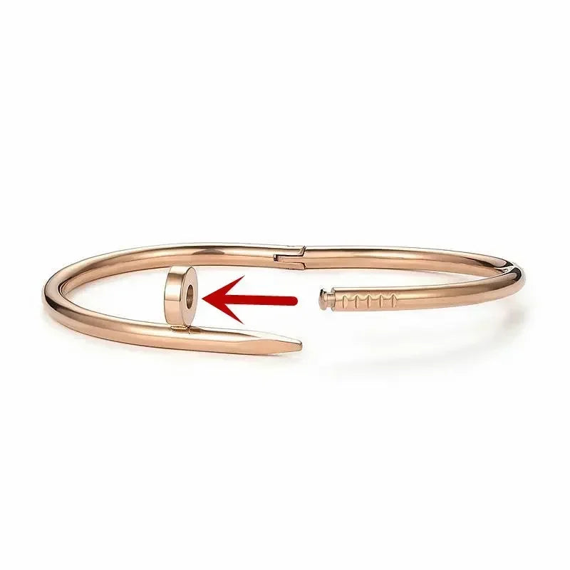 LuxeAdorn™  18K Trendy Bangle Bracelet for Women