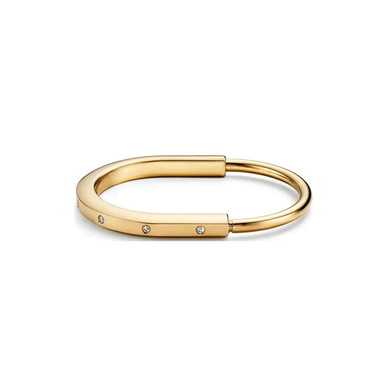OpulentAura™  18K Gold Plated Bracelet  Classic Design Luxury.