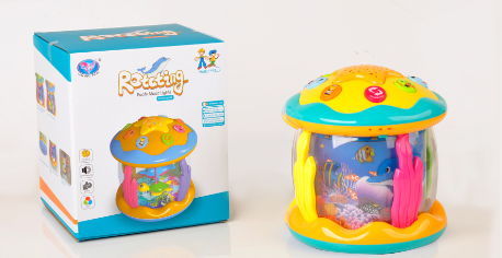 Oceanic Melodies Rotating Music Baby Toys.